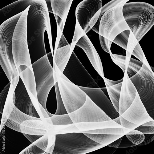 Abstract black and white background