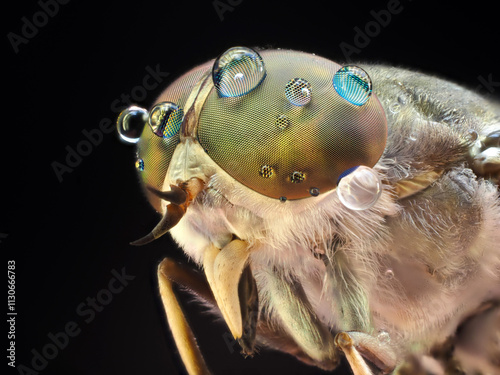 Stable Fly or Horse Fly insect, Tabanidae in Thailand and Southeast-Asia..