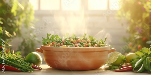 Steaming Bowl of Freshness:...