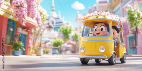 Joyride Through Blossom Lan...