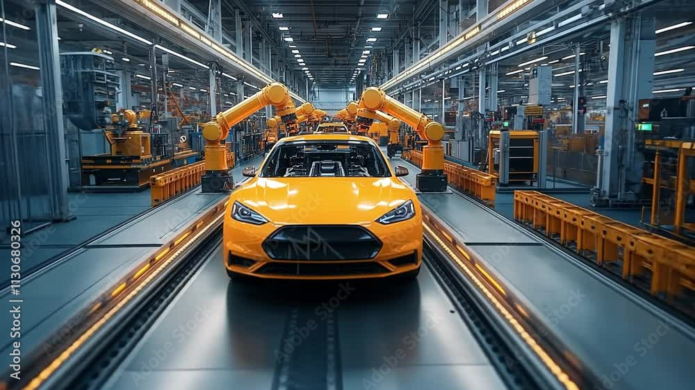Automated Car Assembly Line 