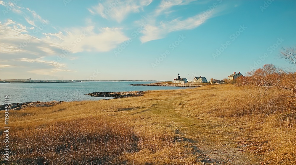 Obraz premium landscape with a river