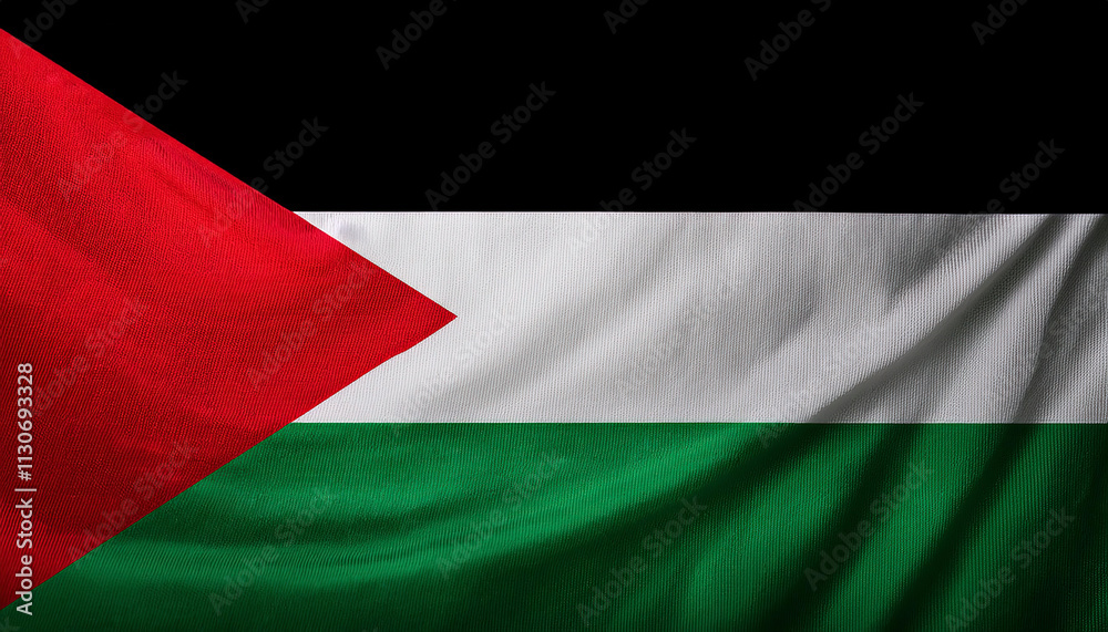 Fototapeta premium Flag of the Palestine