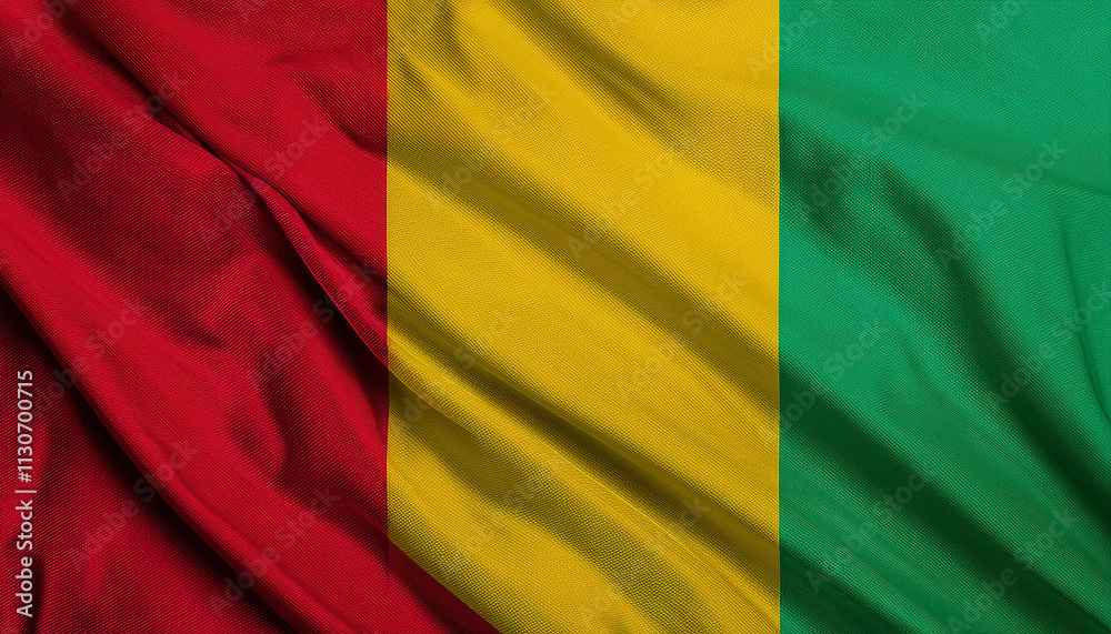 Obraz premium Flag of the Guinea