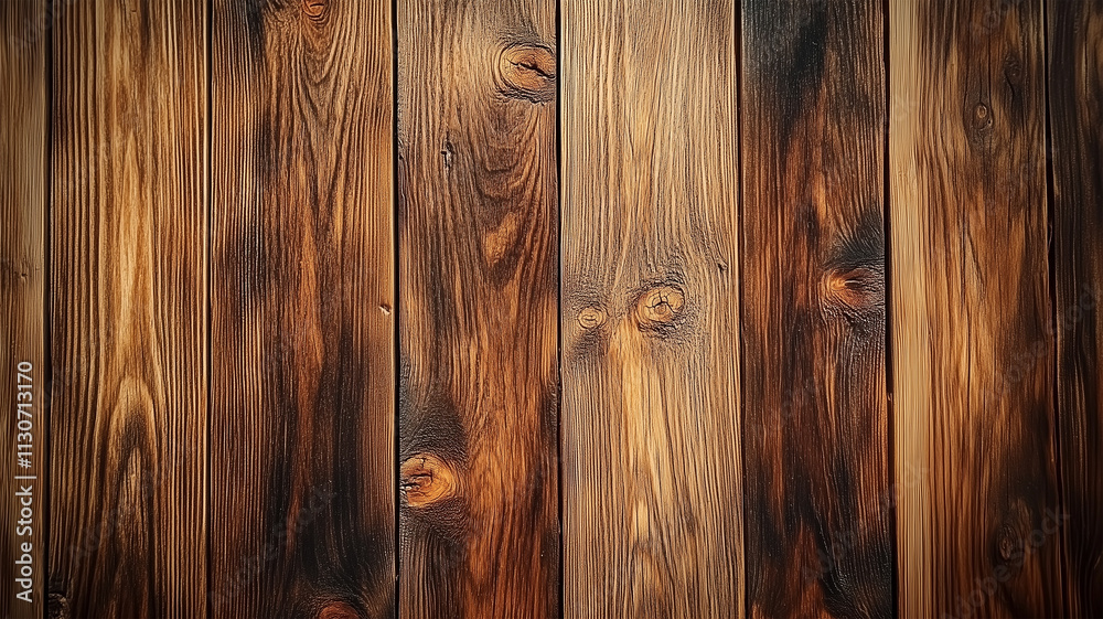Obraz premium 古びた木製の壁のクローズアップ