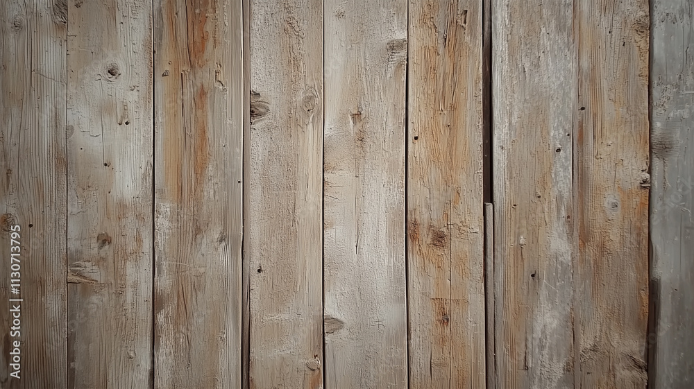 Obraz premium 自然の味わいを感じる木製壁のディテール