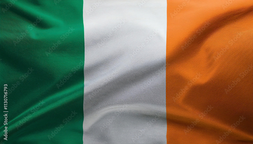 Obraz premium Flag of the Ireland