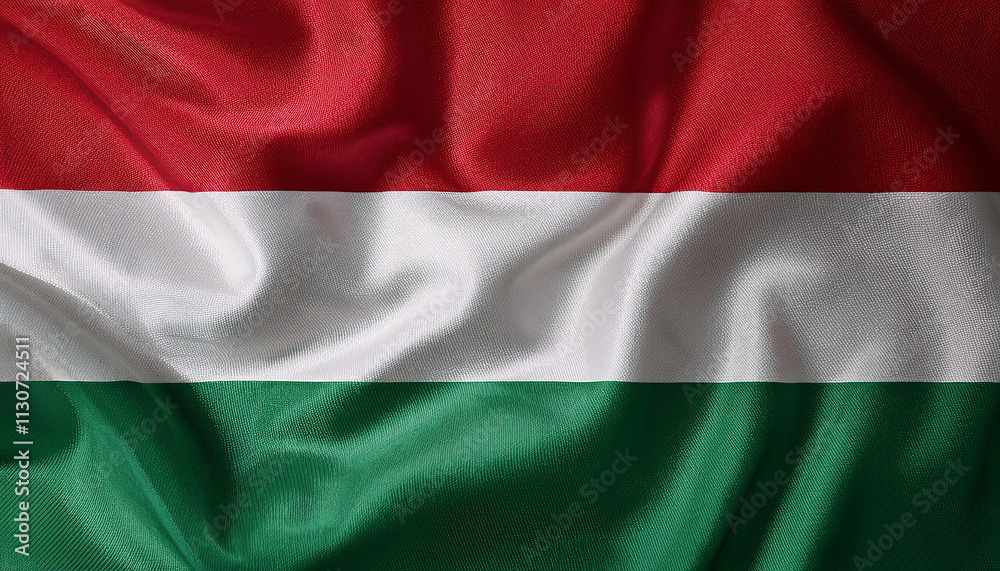Obraz premium Flag of the Hungary