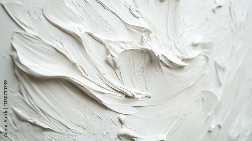 Obraz premium textured white paint background for artistic design