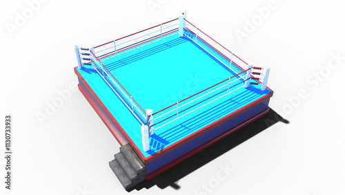 リング ボクシング プロレスリング プロレス 影付き 透過影 半透明影 透過PNG
