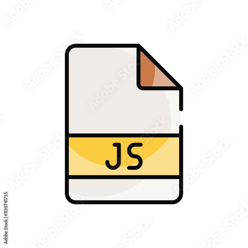 Javascript File vector icon