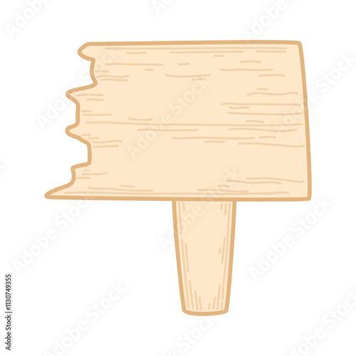 Simple, unfinished wooden plaque with natural textures and rugged edges. Great for customizable event decor, party invitations, or illustrations. Minimalist design suitable for rustic, eco graphics.
