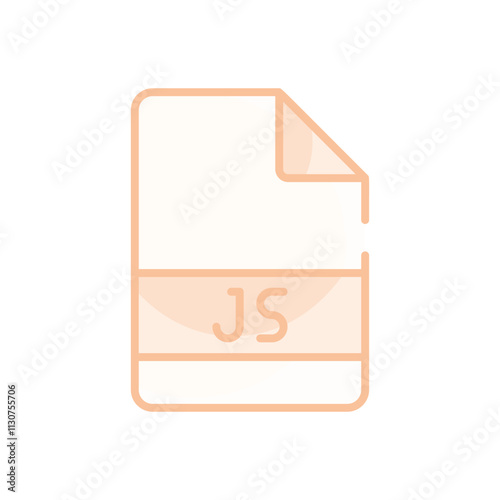 Javascript File vector icon