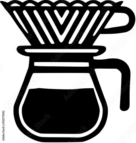 pour-over coffee Generative AI
