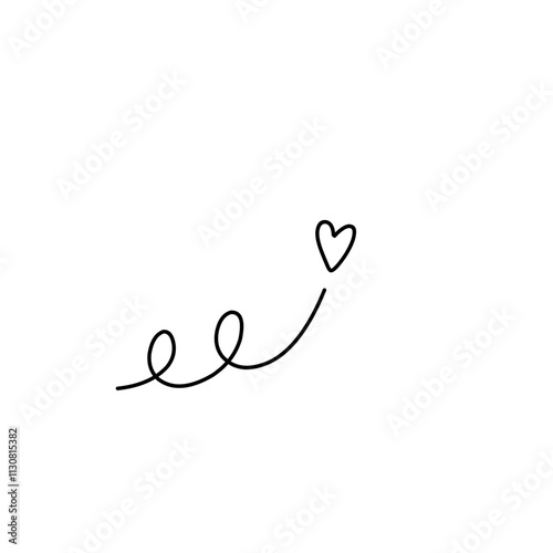 Line movement element
