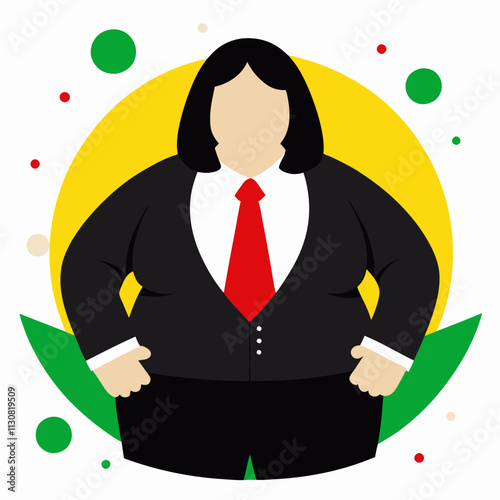 A confident businesswoman in a suit, ideal for websites/blogs on leadership, empowerment, corporate topics, or professional development.

