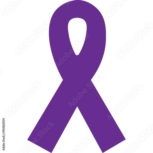 Dementia Awareness Purple Icons