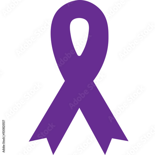 Dementia Awareness Purple Icons