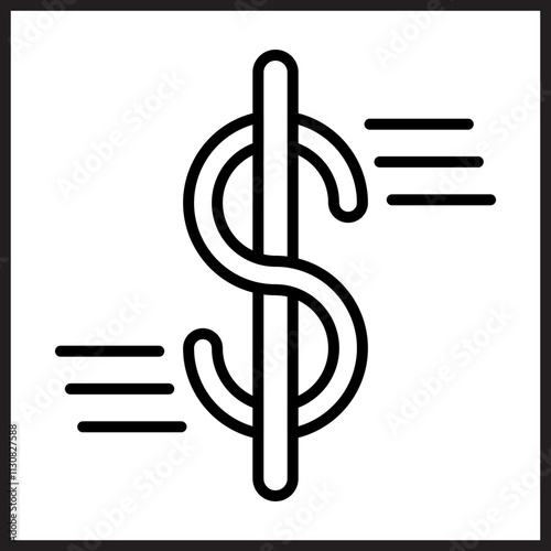 Dollar Sign icon Design