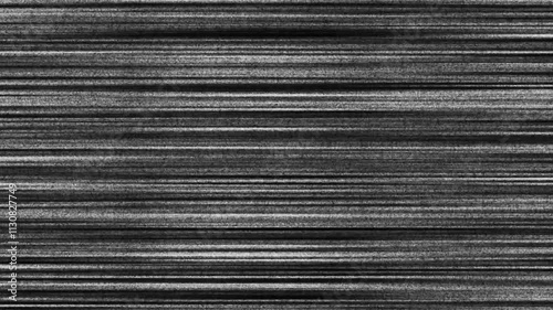 Retro no signal TV screen with Monochrome static distortion. Error screen no signal