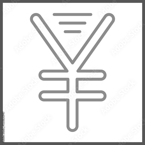 Yen Sign icon Design