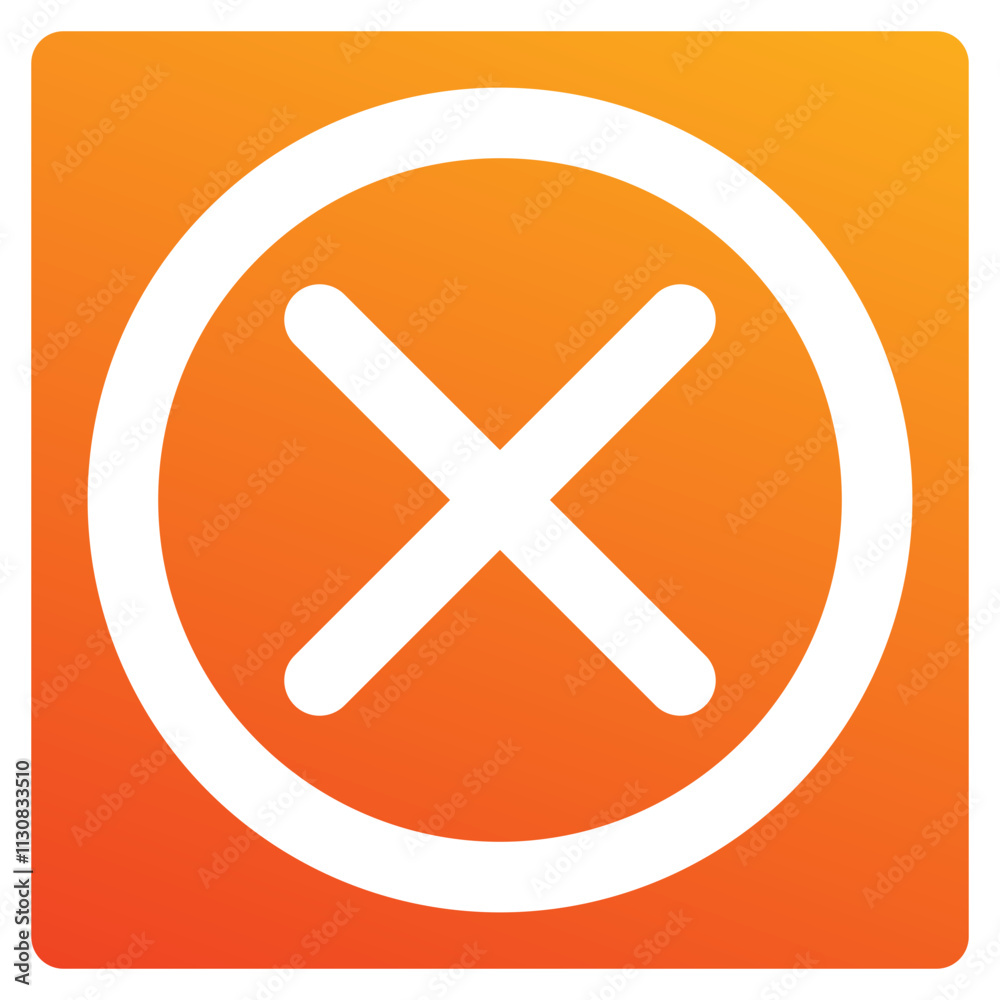 Obraz premium Close icon element for design