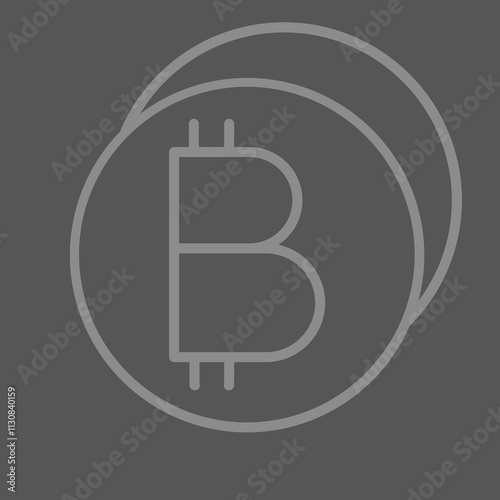 Bitcoin icon Design