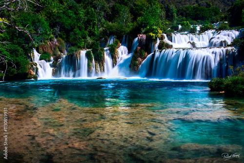 Waterfall Krka Croatia