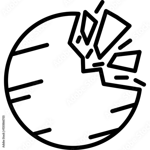 Destroyed Planet Icon