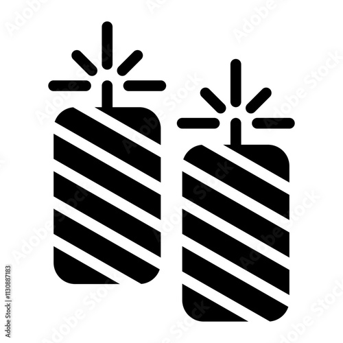 petard glyph icon