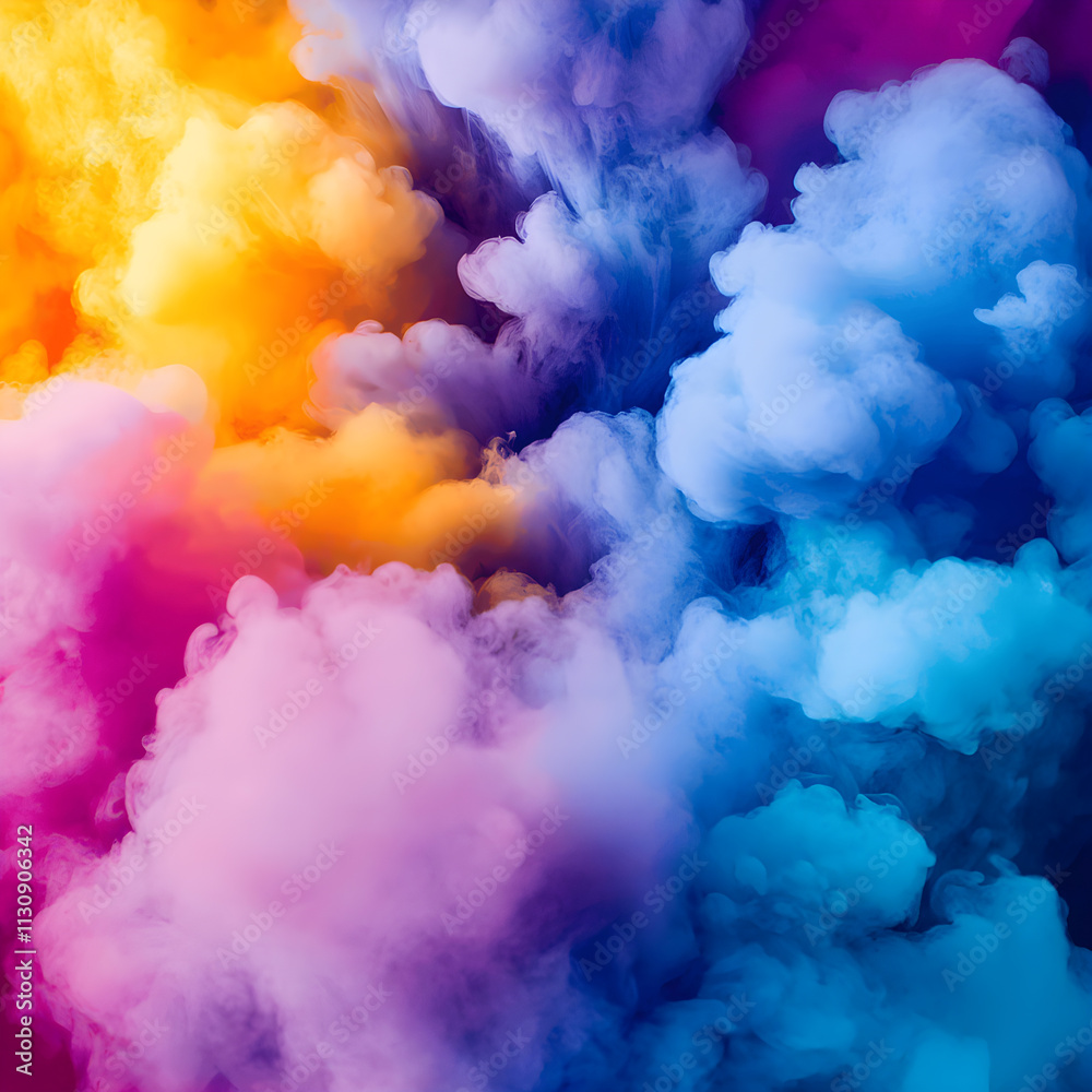 Fototapeta premium abstract background with colour smoke