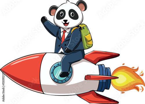 panda bear character
