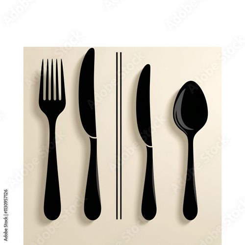 fork spoon and knife