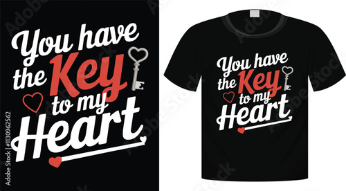 Happy Valentine's Day T-Shirt Design, Ready For Print