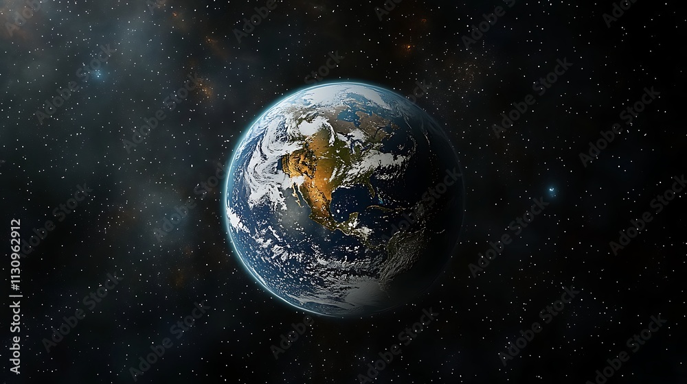 Fototapeta premium Earth from space
