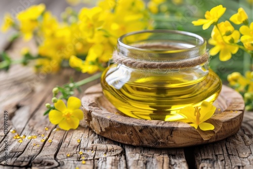 Oil made from rapeseed
