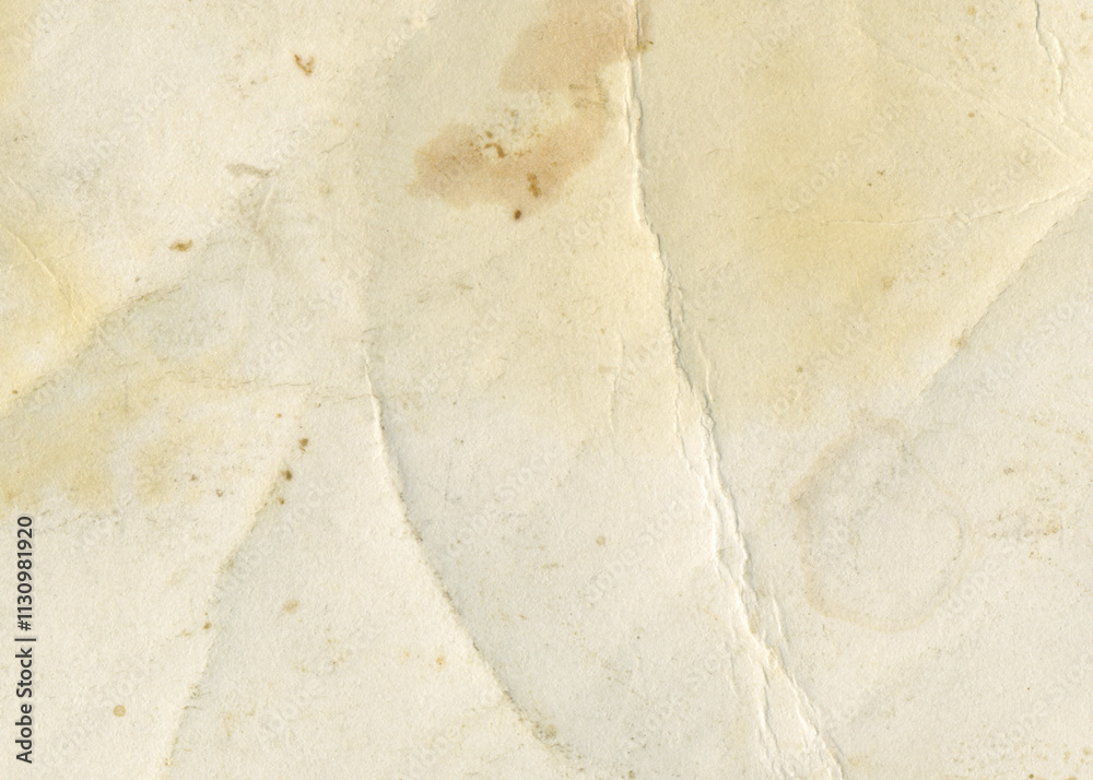 Fototapeta premium old paper texture. Rough crumpled beige paper grunge background. 