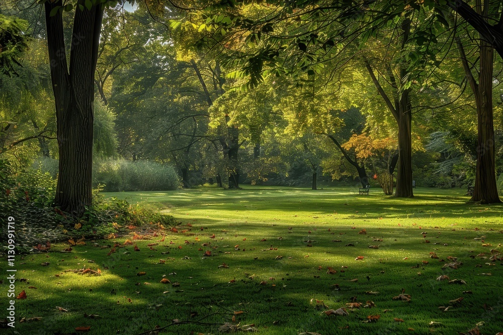 Fototapeta premium park recreational area