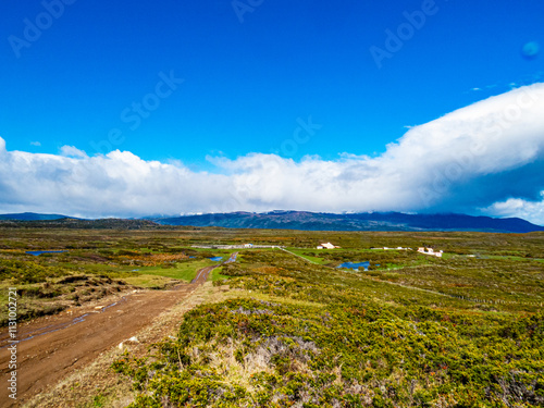 landscape in the mountains