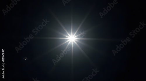 Celestial Brilliance: Sun and Moon Conjunction