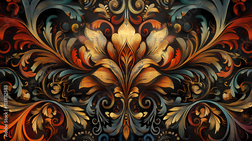 rich tapestry background