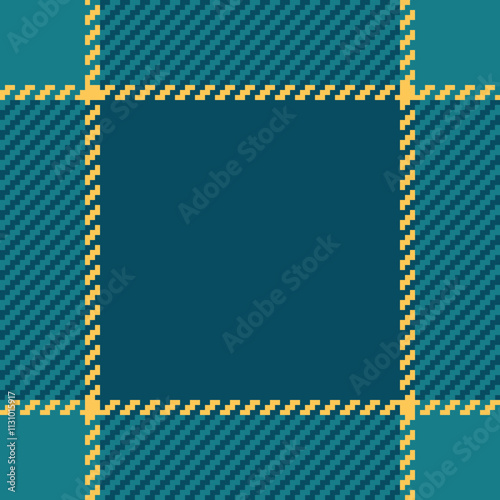Textile design of textured plaid. Checkered fabric pattern swatch for shirt, dress, suit, wrapping paper print, invitation and gift card.