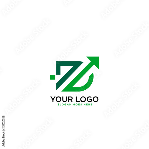 LETTER D LOGO ARROW MODERN EDITABLE Free Download LETTER D LOGO ARROW MODERN EDITABLE - GFXLoad