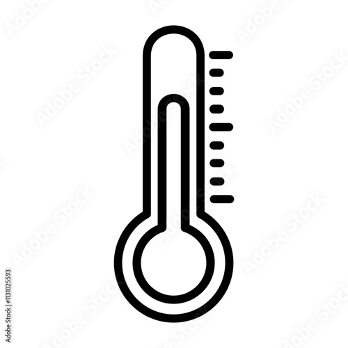 Room Temperature  Icon Element For Design