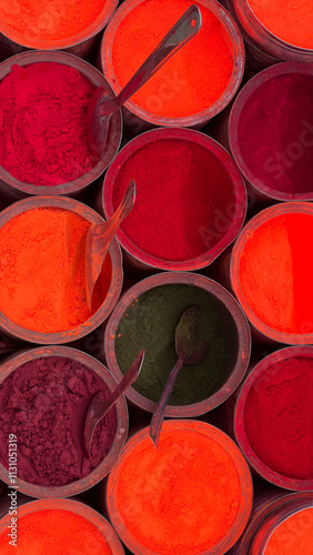 Vivid Colours of India: Pigments at Prayagraj Market’ photo