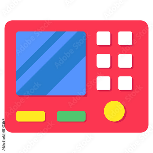 A beautiful design icon of gamepad