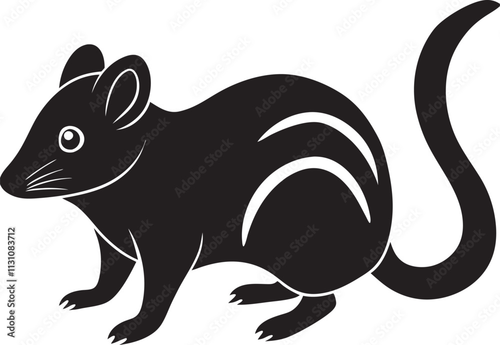 Fototapeta premium illustration of a mouse