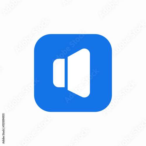 loudspeaker volume icon sign vector