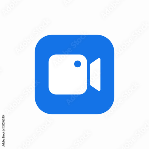 video camera icon sign vector