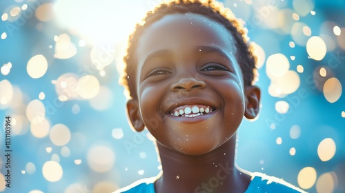 UNICEF Birthday Background Concept 